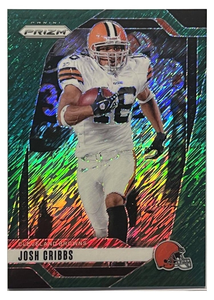 2024 Panini Prizm Base Set Josh Cribbs #72 card