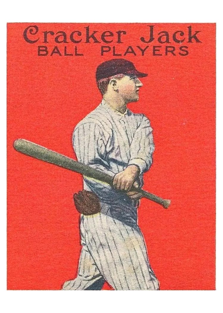1915 Cracker Jack Josh Devore #47 card