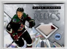 2024-25 Upper Deck Black Diamond Diamond Debut Relics Jersey Josh Doan #DD-JD card