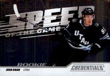 2024-25 Upper Deck Credentials Speed of the Game Rookies Josh Doan #SGR-JD