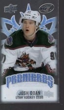 2024-25 Upper Deck Ice Ice Premieres Minis Josh Doan #MP-JD card