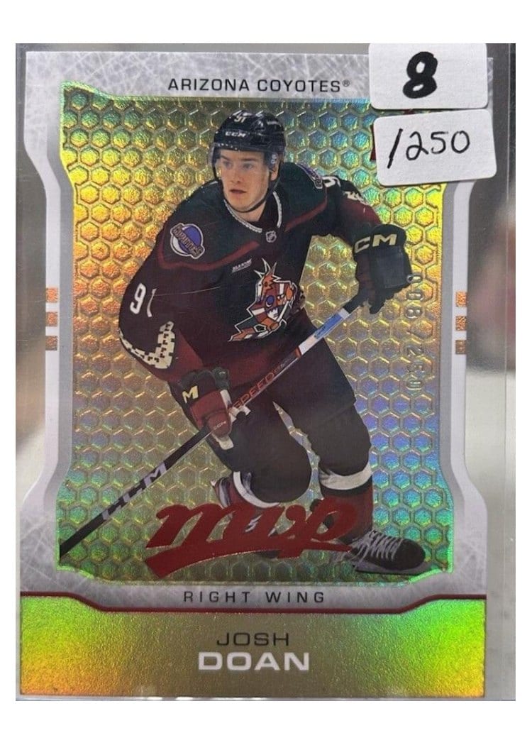 2024-25 Upper Deck MVP 2014-15 10th Anniversary Colors & Contours Josh Doan #MR-14 card
