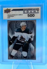 2024-25 Upper Deck Population Count Josh Doan #PC-53 card