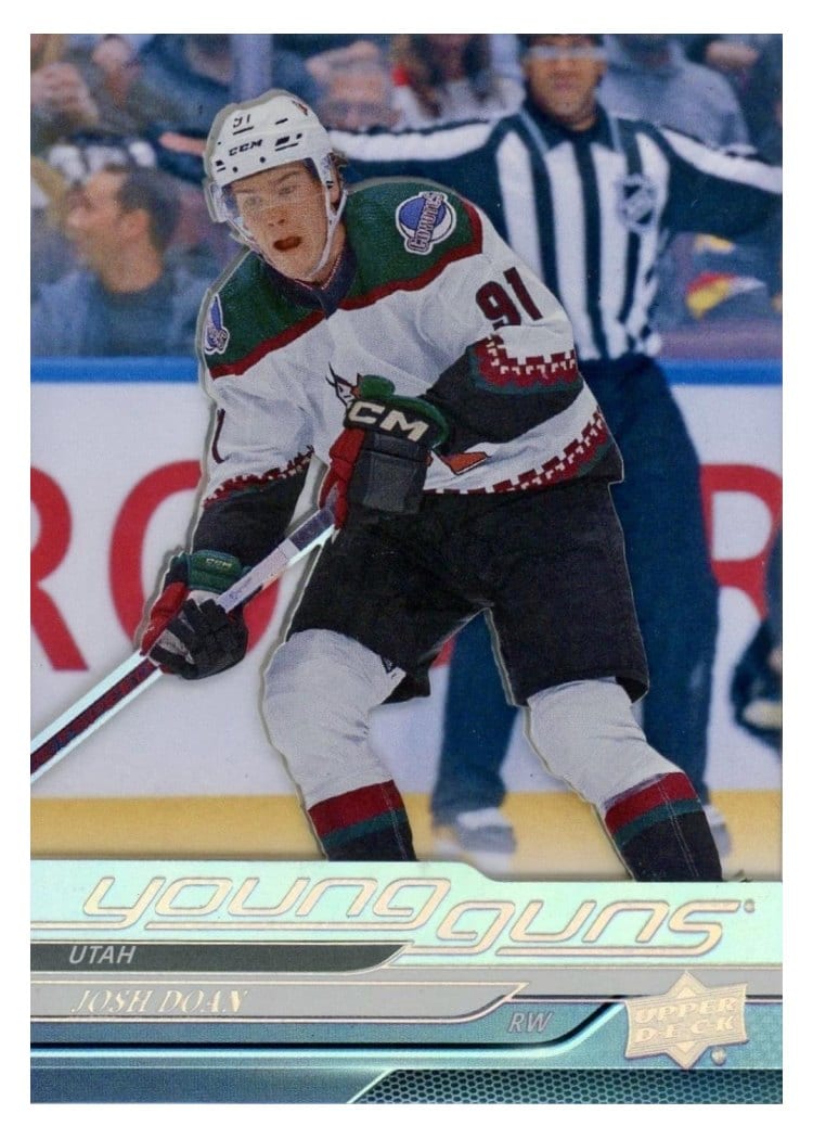 2024 Upper Deck Josh Doan Acetate #233 card