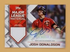 2022 Topps Major League Material Autographs Josh Donaldson #MLMA-JDO card