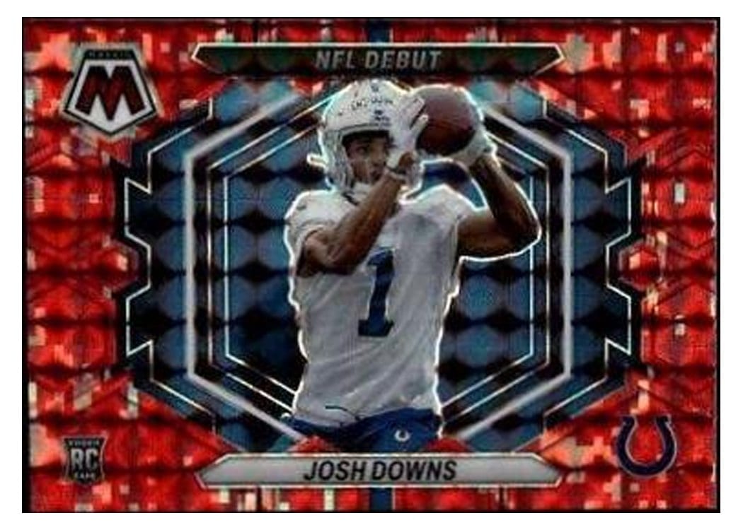 2023 Panini Mosaic Base Set Josh Downs #339 card