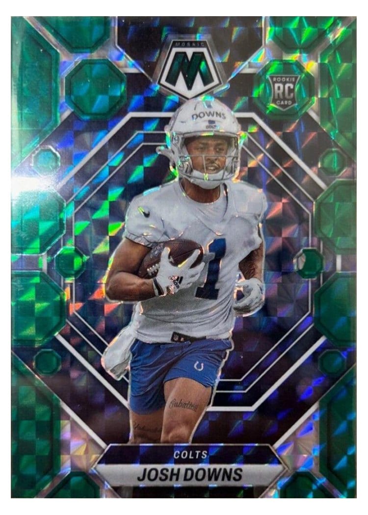 2023 Panini Mosaic Base Set Josh Downs #339 card