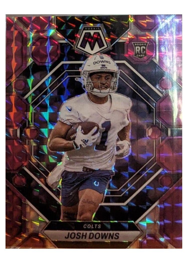 2023 Panini Mosaic Base Set Josh Downs #339 card