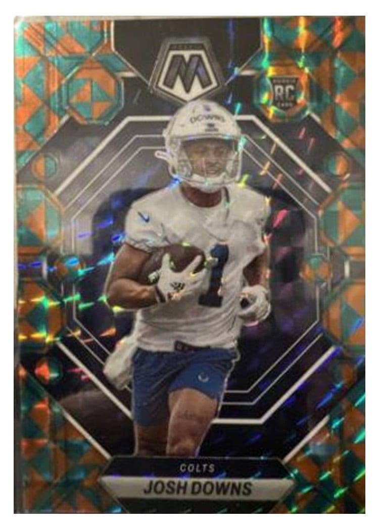 2023 Panini Mosaic Base Set Josh Downs #339 card