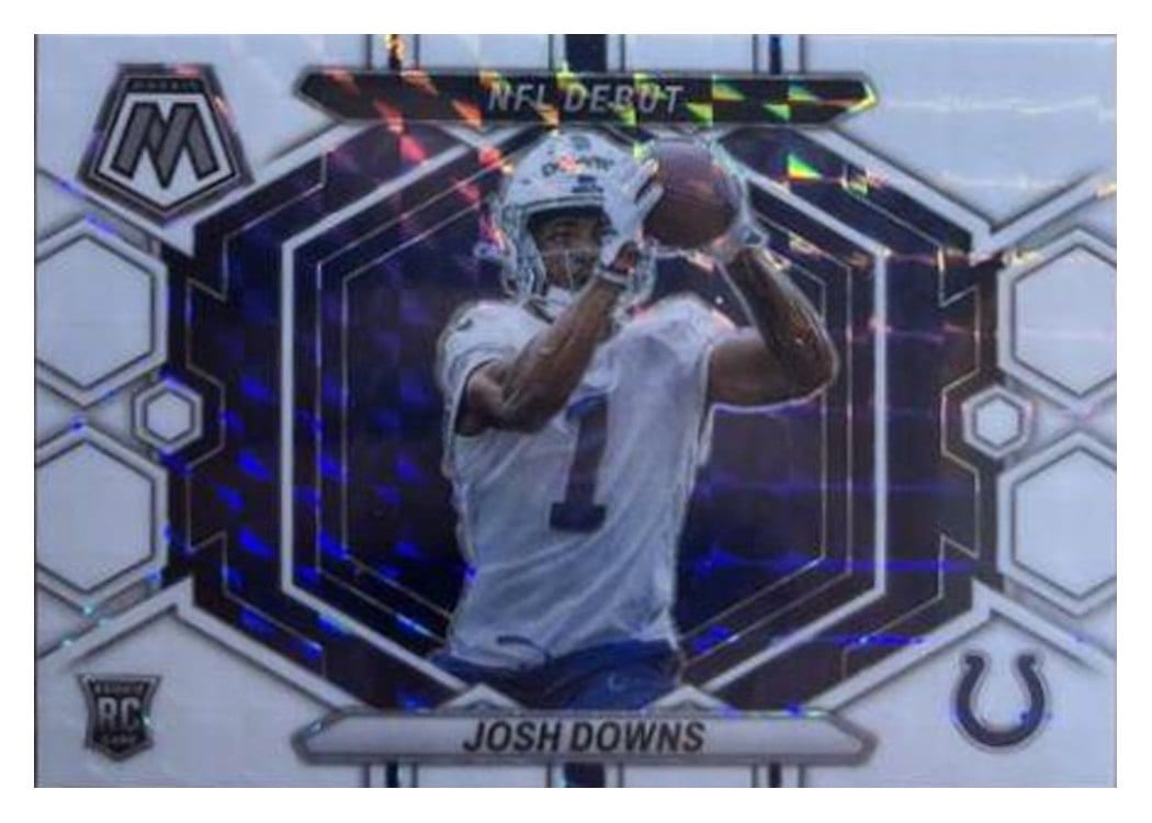 2023 Panini Mosaic Base Set Josh Downs #339 card