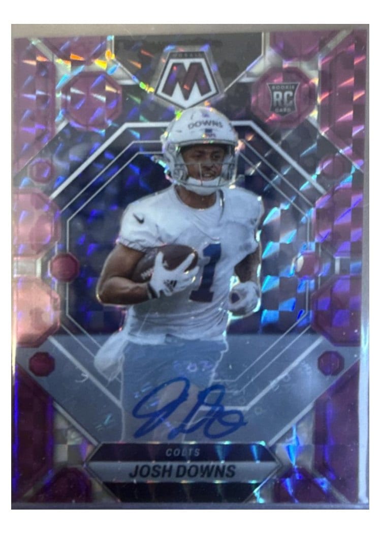 2023 Panini Mosaic Base Set Josh Downs #339 card