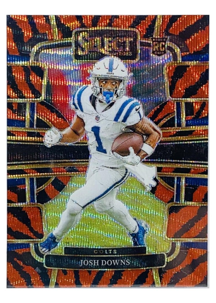 2023 Panini Select Base Set Josh Downs #44 card