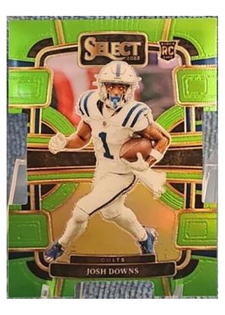 2023 Panini Select Base Set Josh Downs #44 card