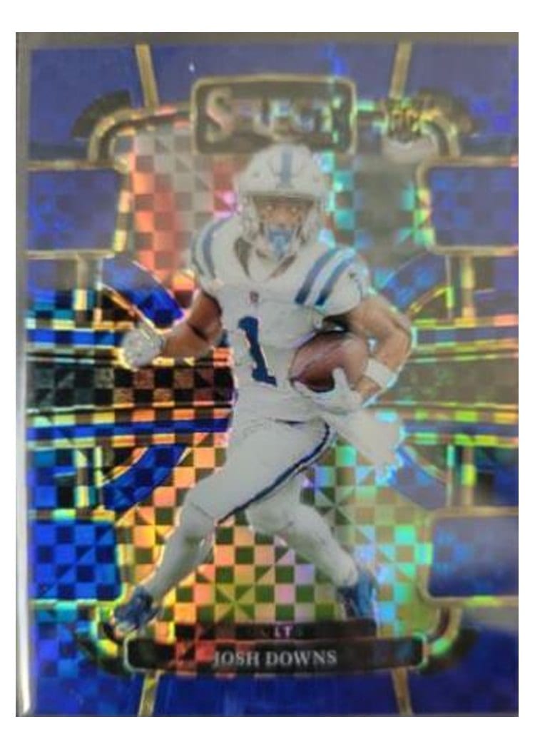 2023 Panini Select Base Set Josh Downs #44 card