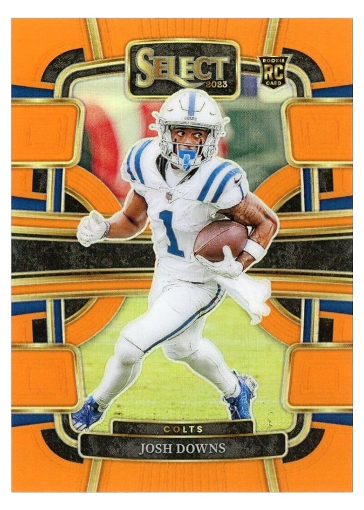 2023 Panini Select Base Set Josh Downs #44 card