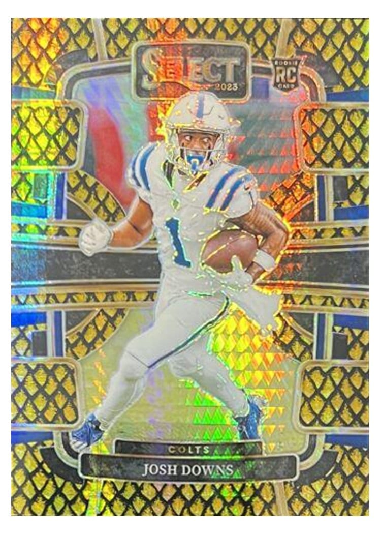 2023 Panini Select Base Set Josh Downs #44 card