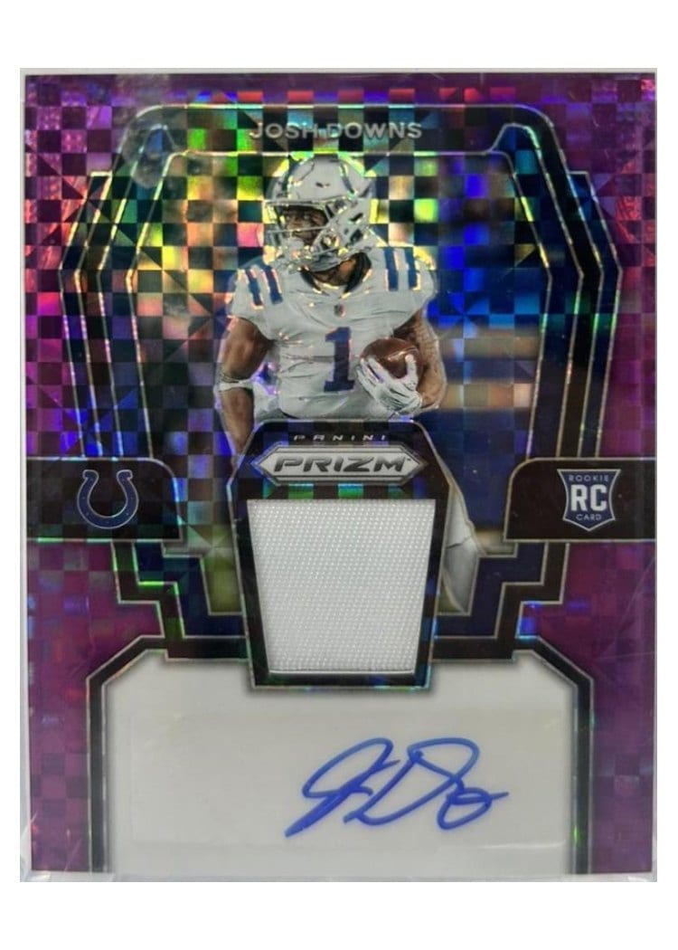 2024 Panini Mosaic Base Set Josh Downs #95 card