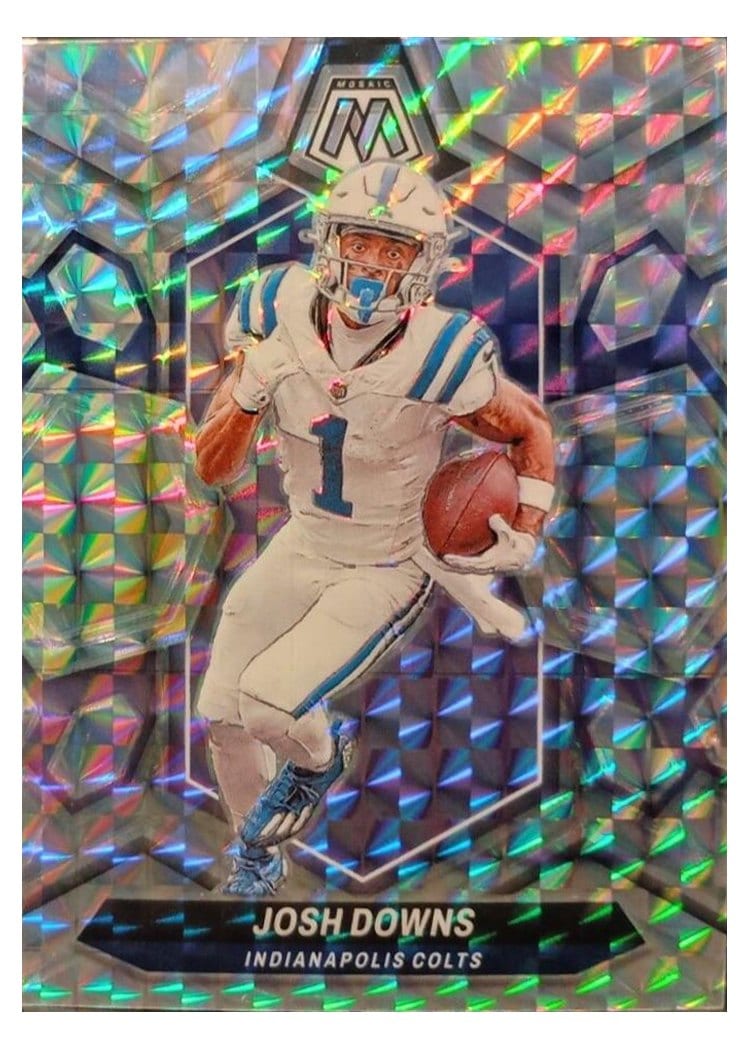 2024 Panini Mosaic Base Set Josh Downs Mosaic #95 card