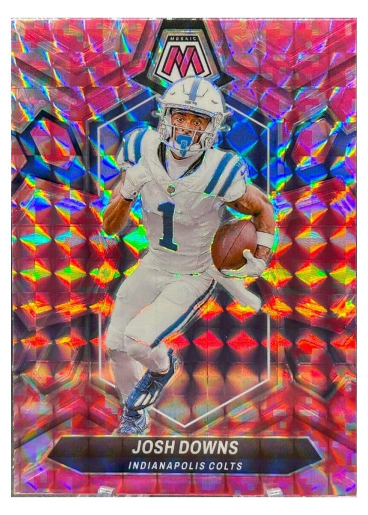 2024 Panini Mosaic Base Set Josh Downs #95 card