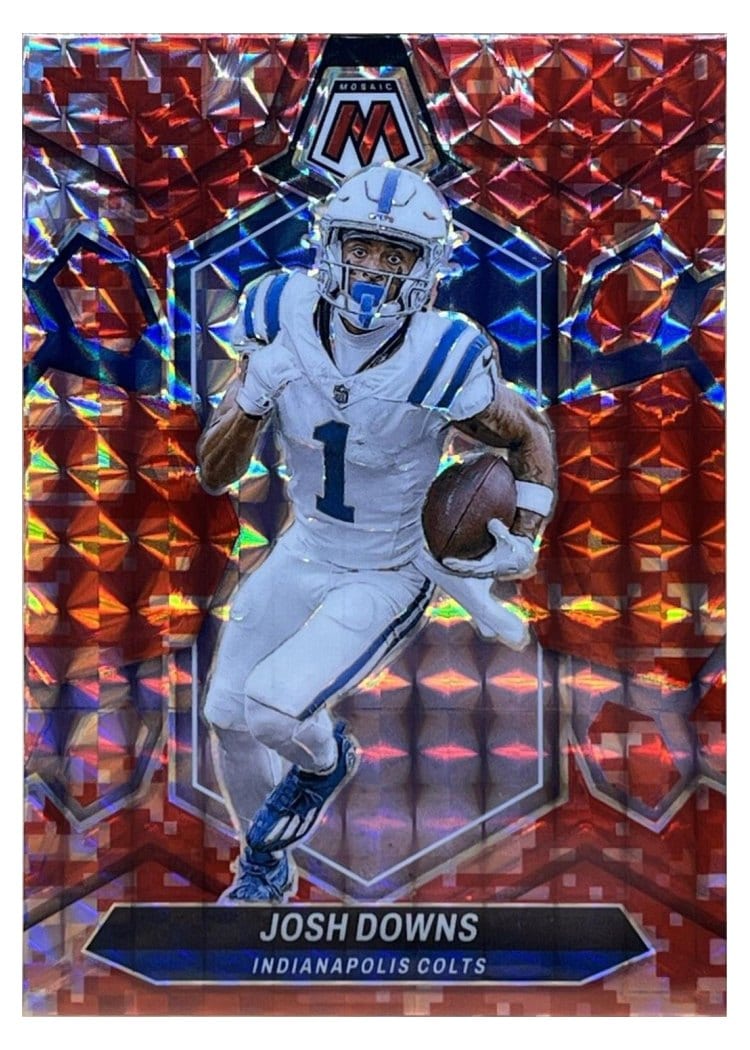 2024 Panini Mosaic Base Set Josh Downs #95 card