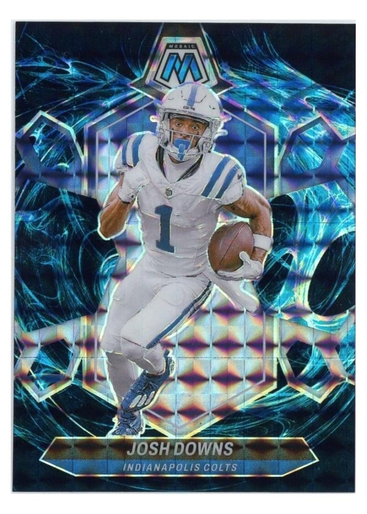 2024 Panini Mosaic Base Set Josh Downs Genesis #95 card