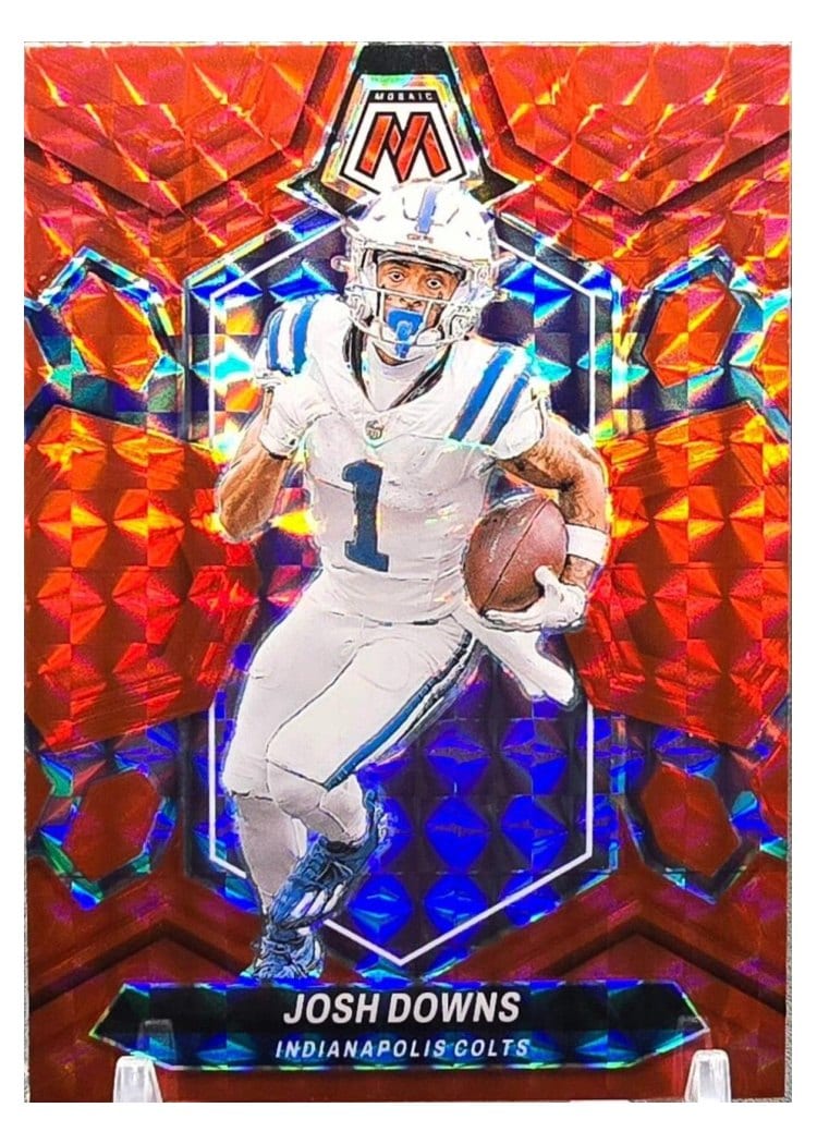 2024 Panini Mosaic Base Set Josh Downs #95 card