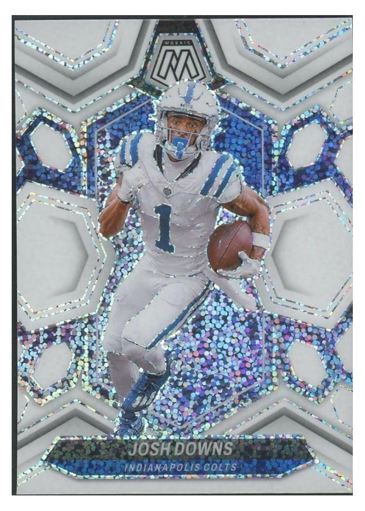 2024 Panini Mosaic Base Set Josh Downs #95 card