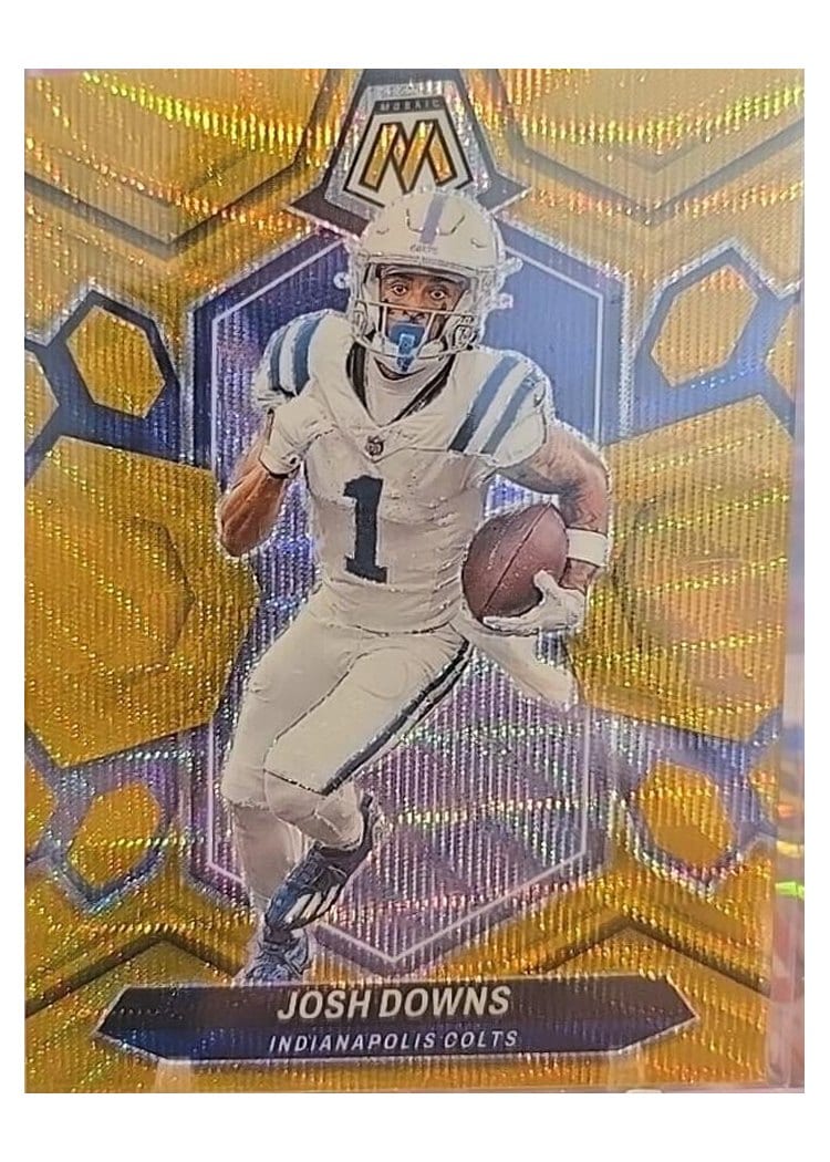 2024 Panini Mosaic Base Set Josh Downs #95 card