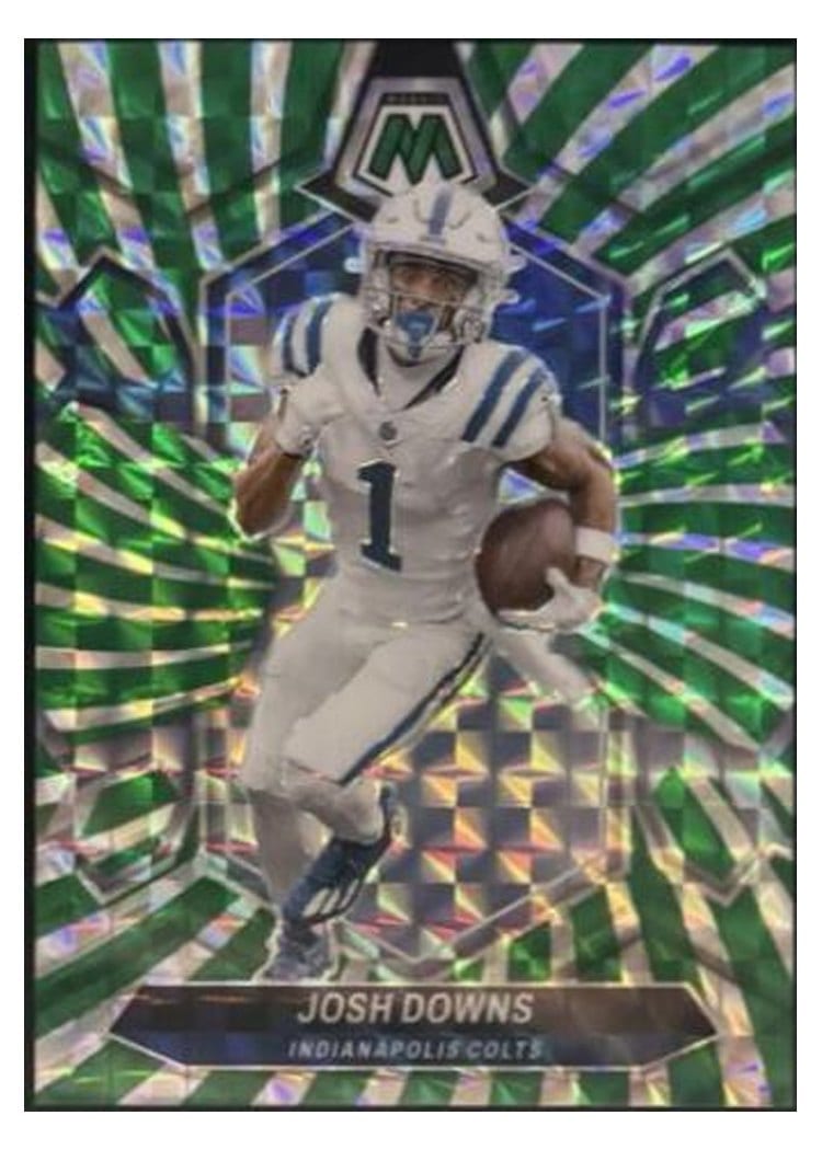 2024 Panini Mosaic Base Set Josh Downs #95 card