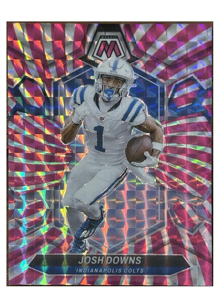 2024 Panini Mosaic Base Set Josh Downs #95 card