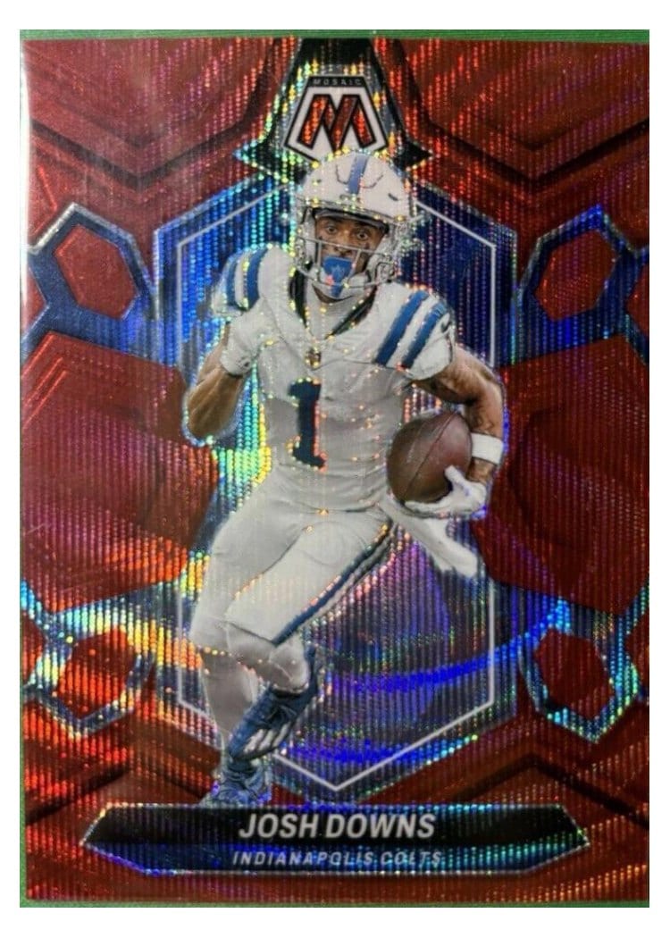 2024 Panini Mosaic Base Set Josh Downs #95 card