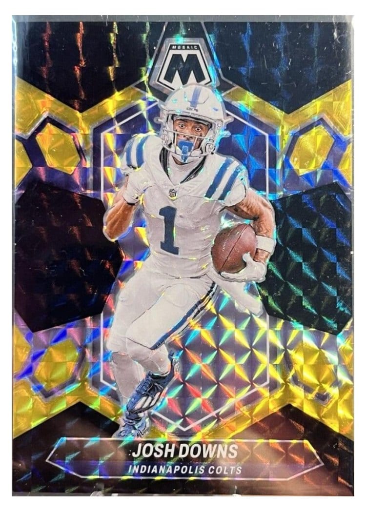 2024 Panini Mosaic Base Set Josh Downs #95 card