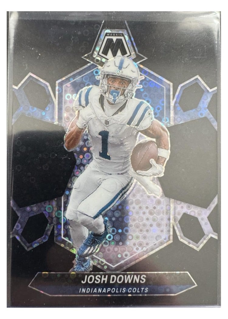 2024 Panini Mosaic Base Set Josh Downs #95 card