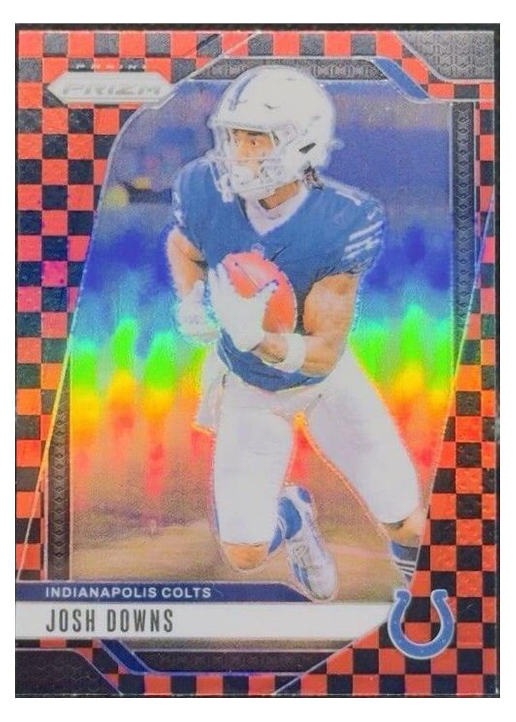 2024 Panini Prizm Base Set Josh Downs #122 card