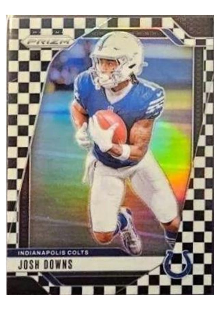 2024 Panini Prizm Base Set Josh Downs #122 card
