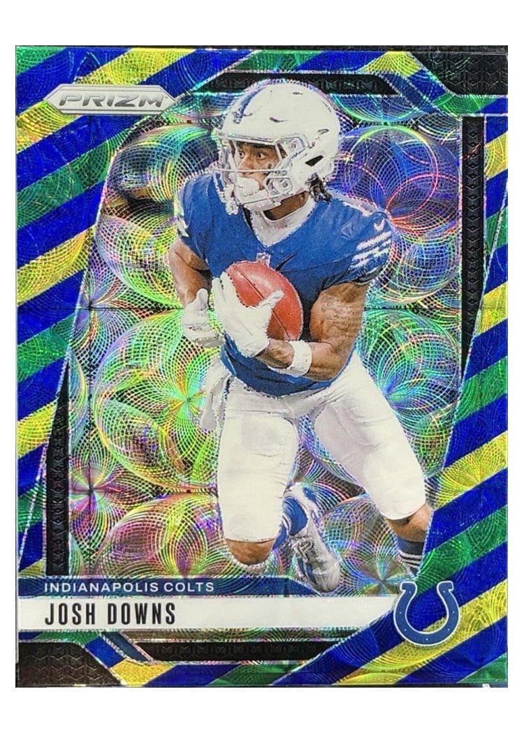 2024 Panini Prizm Base Set Josh Downs #122 card