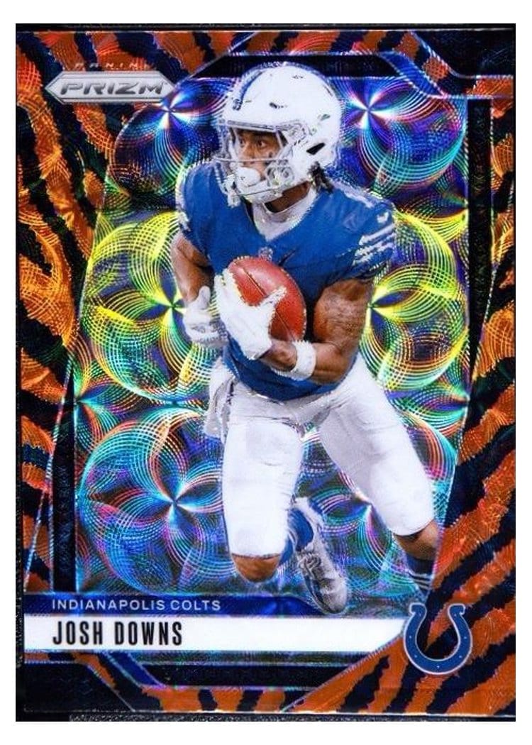 2024 Panini Prizm Base Set Josh Downs #122 card