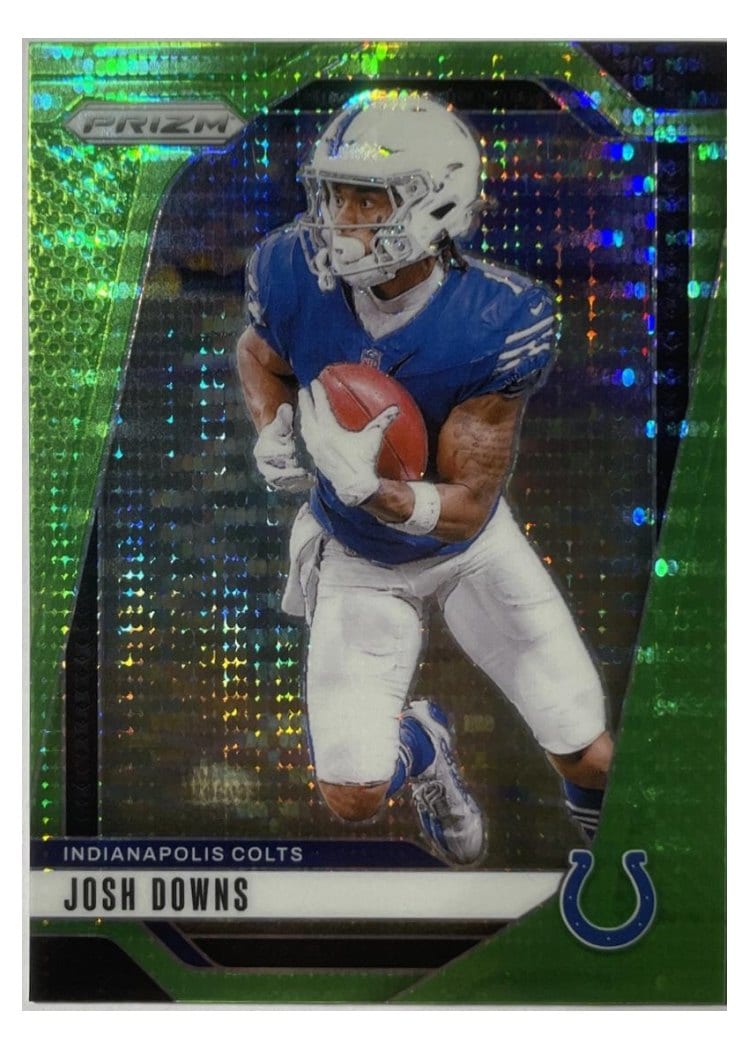 2024 Panini Prizm Base Set Josh Downs #122 card