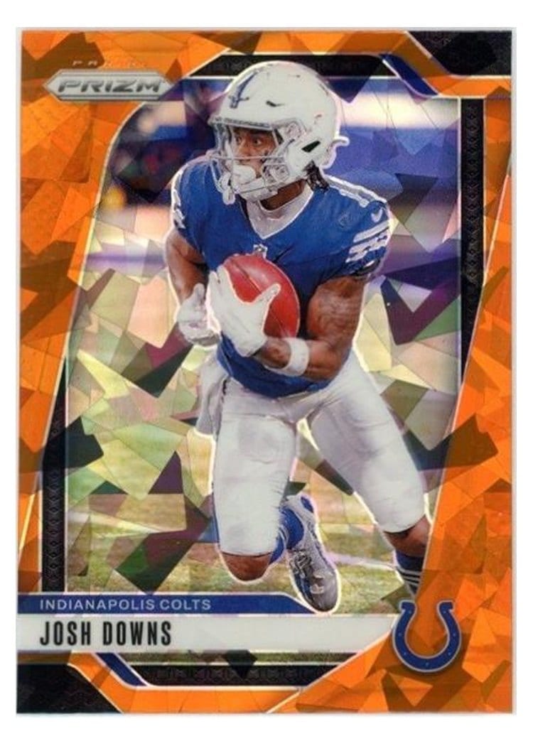 2024 Panini Prizm Base Set Josh Downs #122 card
