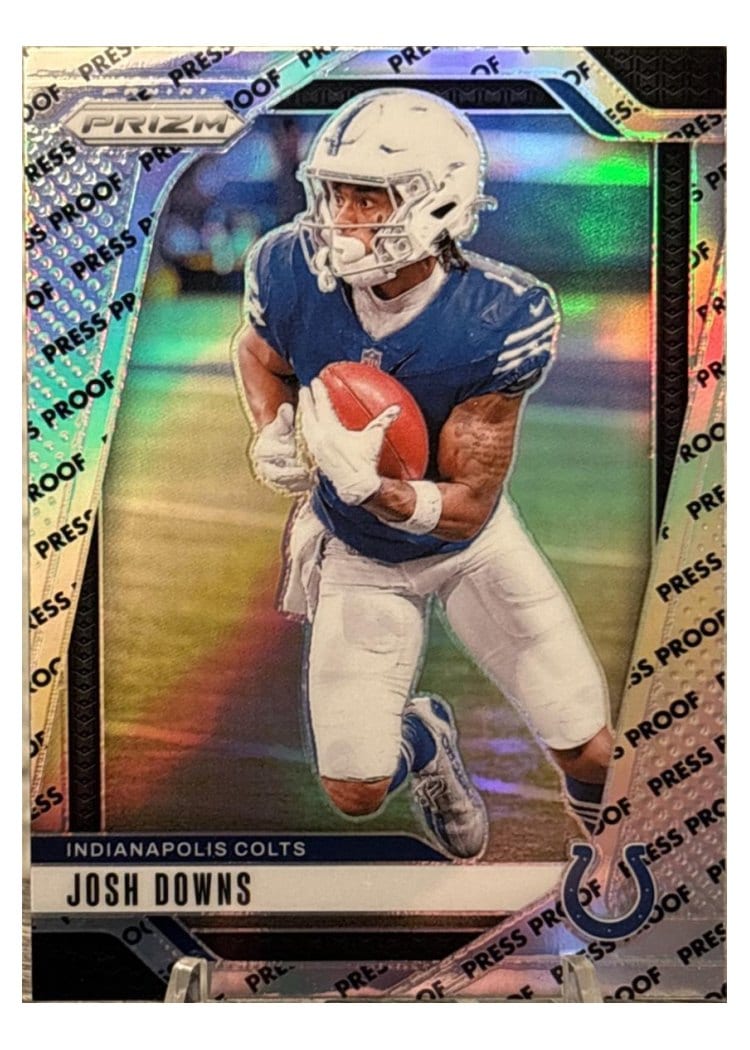 2024 Panini Prizm Base Set Josh Downs #122 card