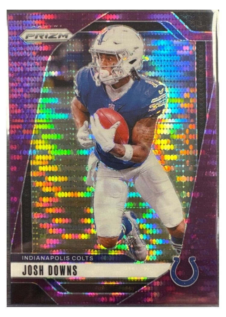 2024 Panini Prizm Base Set Josh Downs #122 card