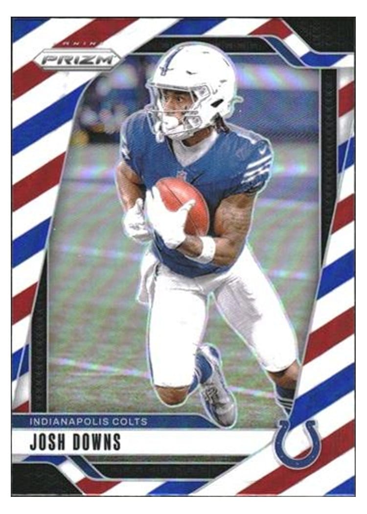 2024 Panini Prizm Base Set Josh Downs #122 card