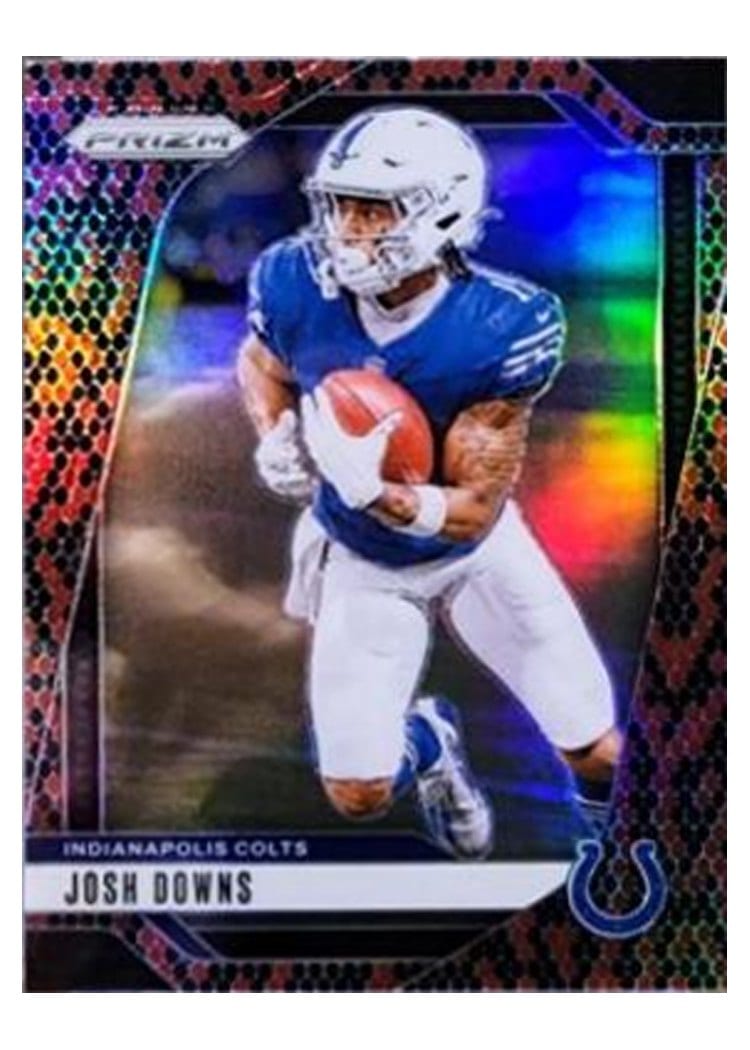 2024 Panini Prizm Base Set Josh Downs #122 card
