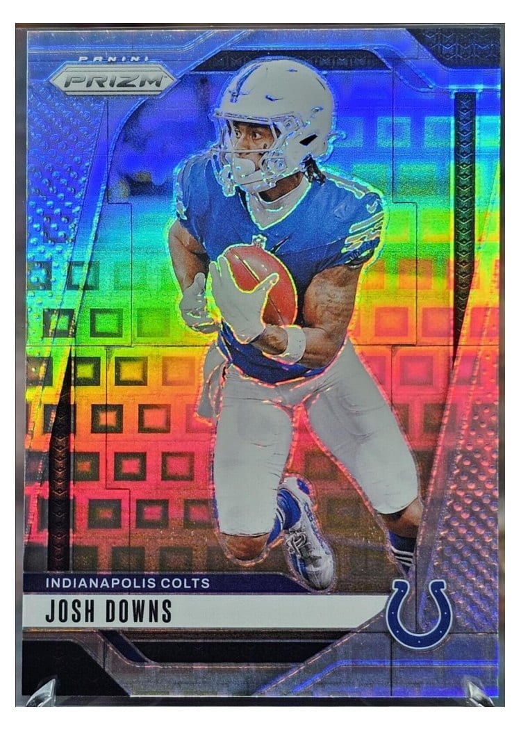 2024 Panini Prizm Base Set Josh Downs #122 card