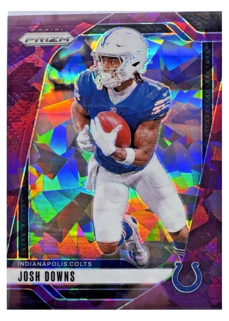 2024 Panini Prizm Base Set Josh Downs #122 card