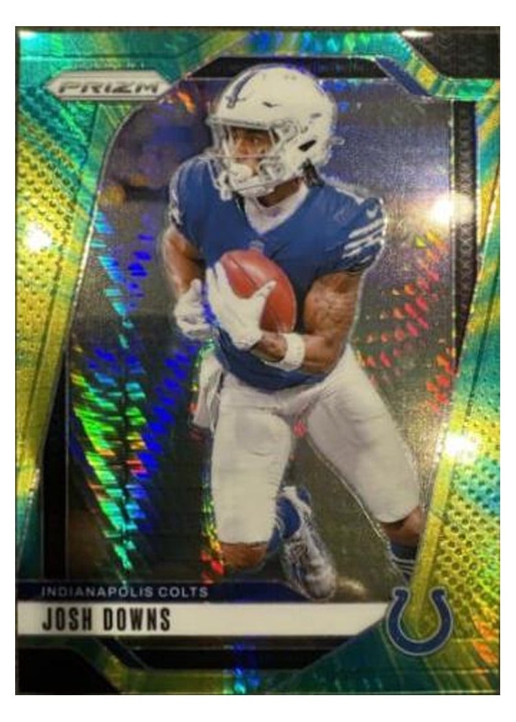 2024 Panini Prizm Base Set Josh Downs #122 card