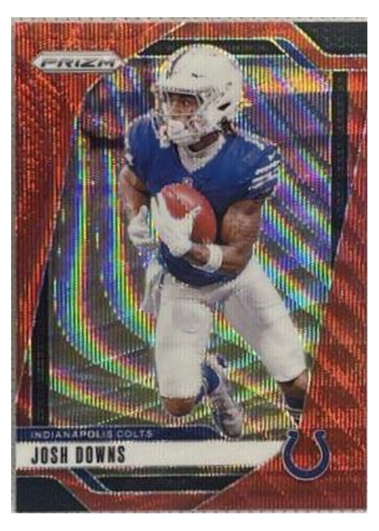 2024 Panini Prizm Base Set Josh Downs #122 card