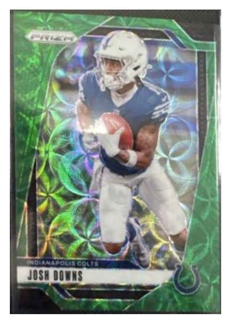2024 Panini Prizm Base Set Josh Downs #122 card
