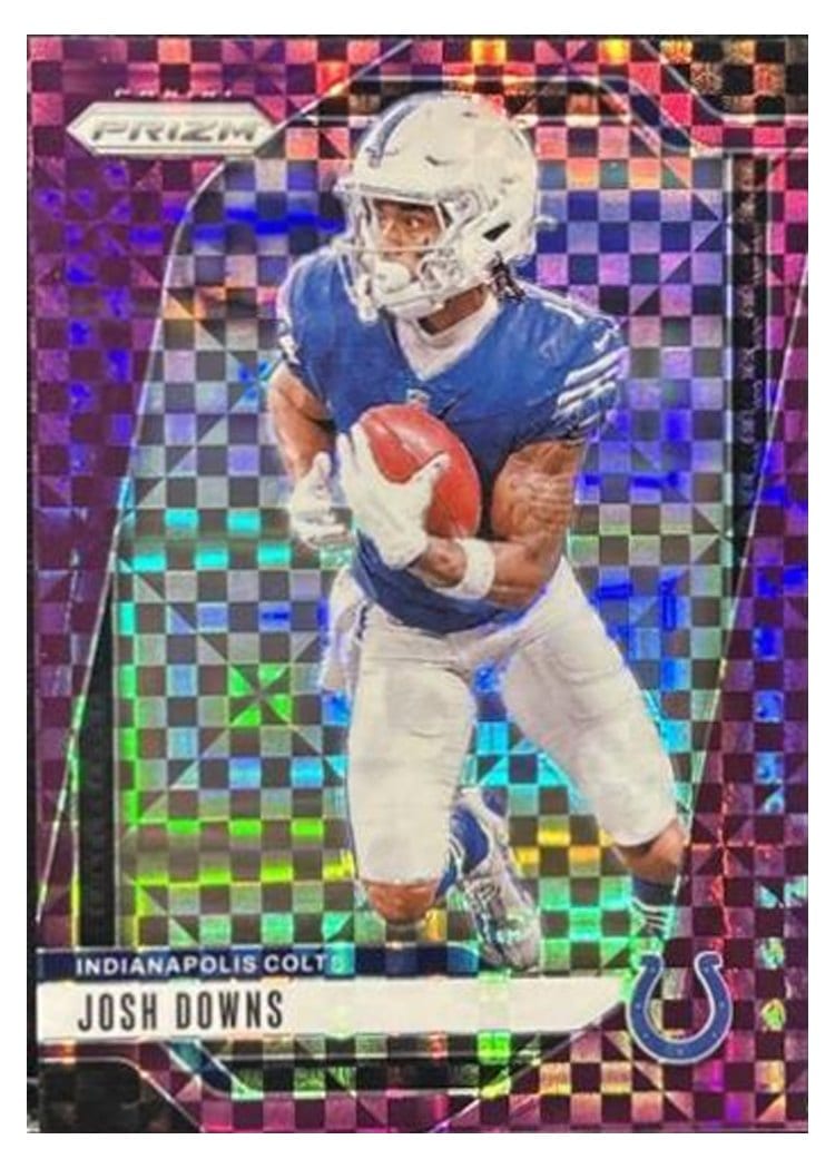 2024 Panini Prizm Base Set Josh Downs #122 card