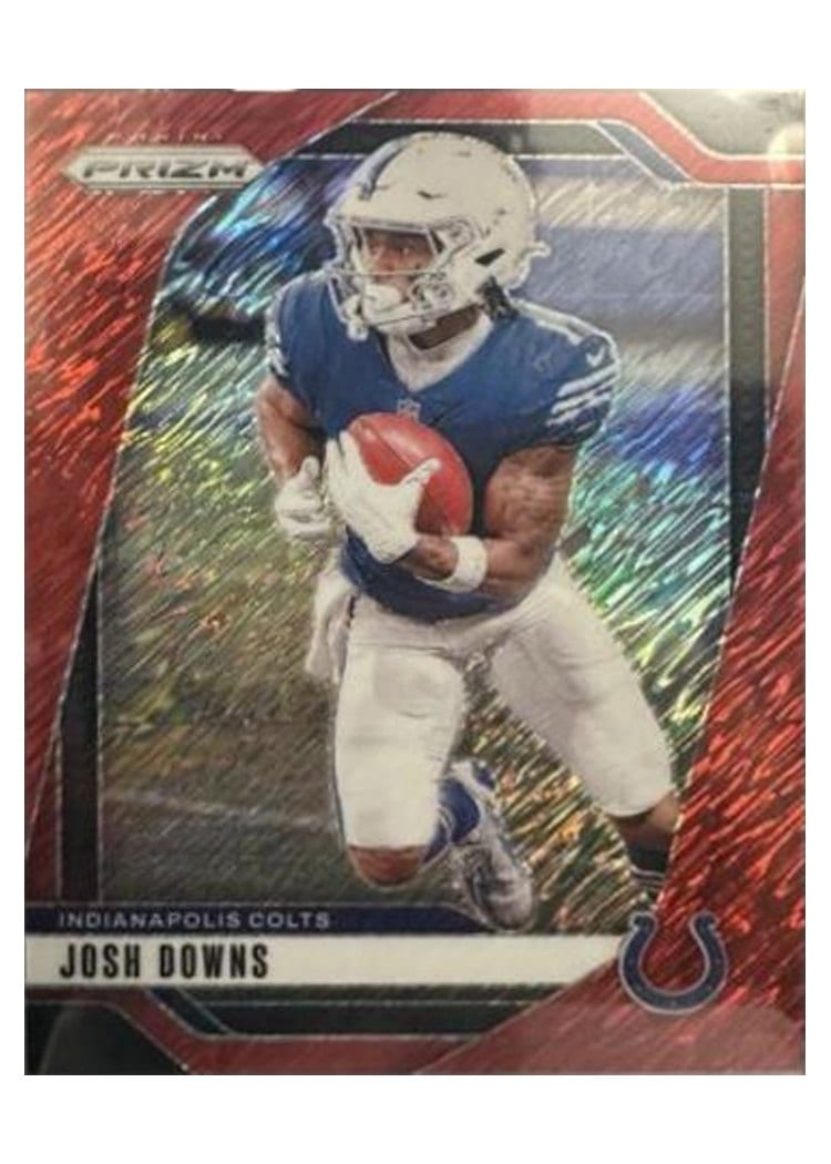 2024 Panini Prizm Base Set Josh Downs #122 card